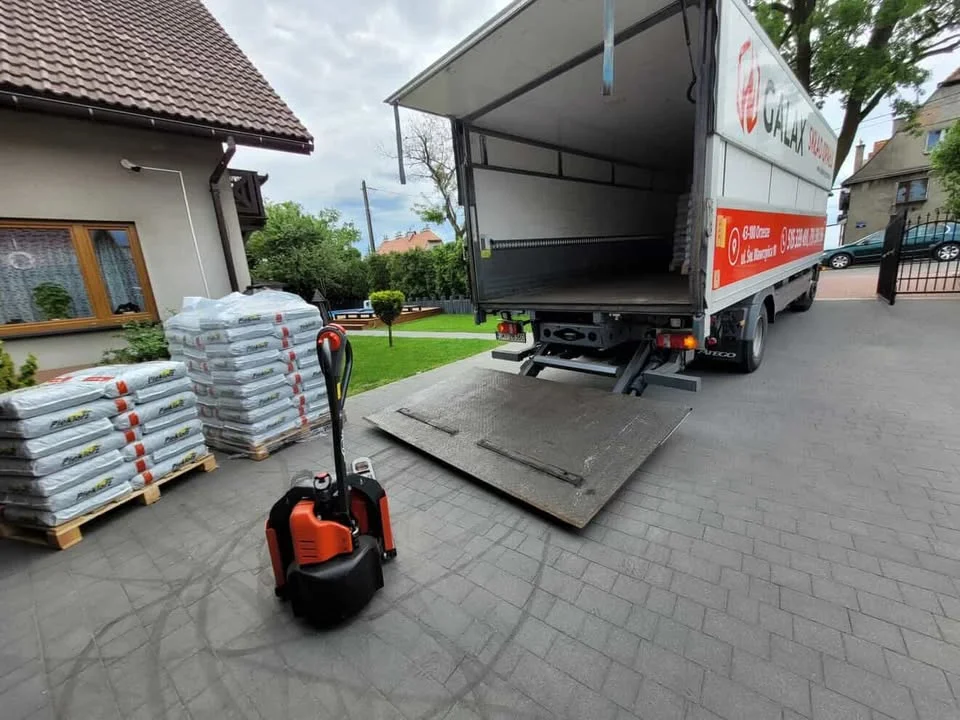 Dodávka uhlia zákazníkovi